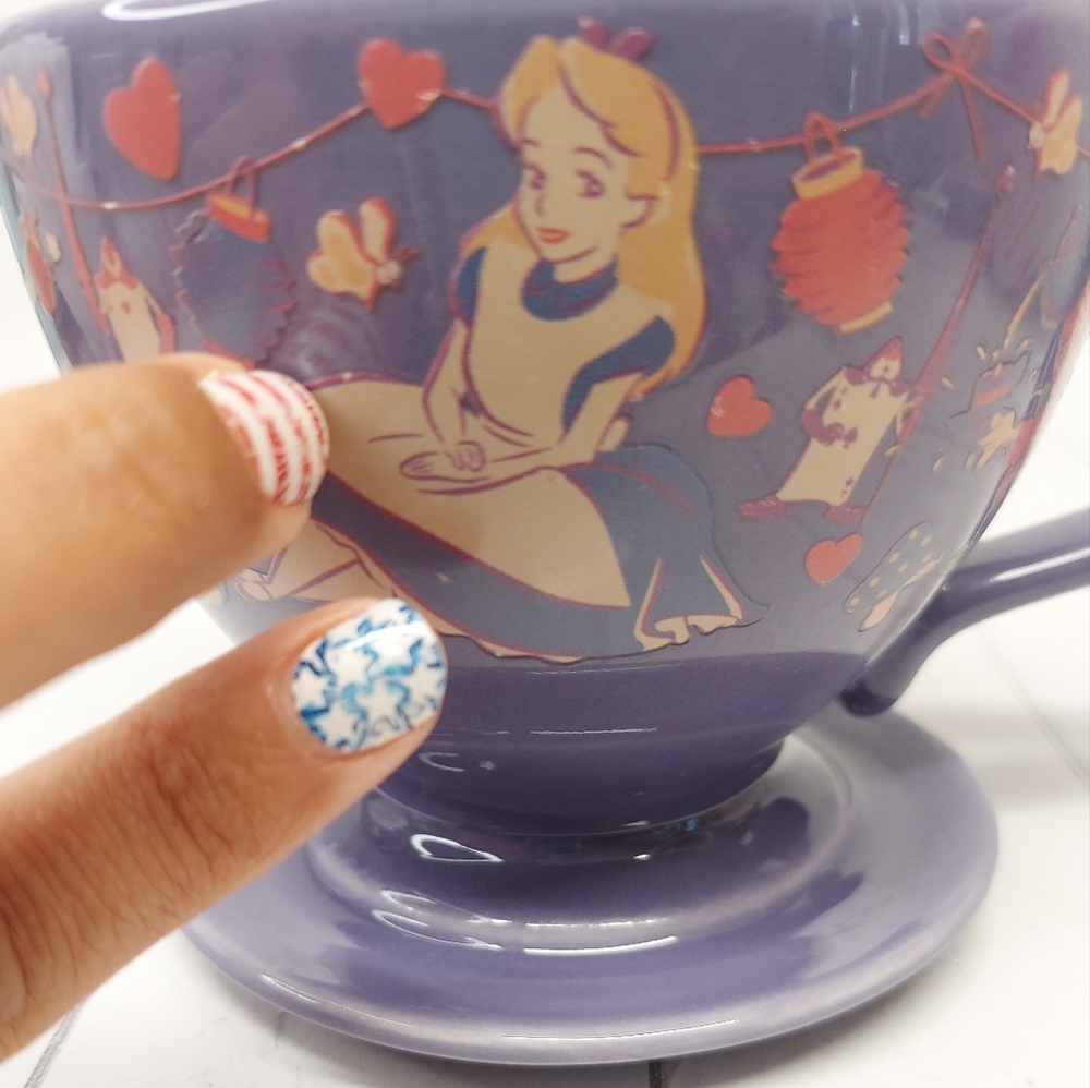 Disney Parks Heat Changing Alice in Wonderland Coffee Mug - Picture 14 of 14